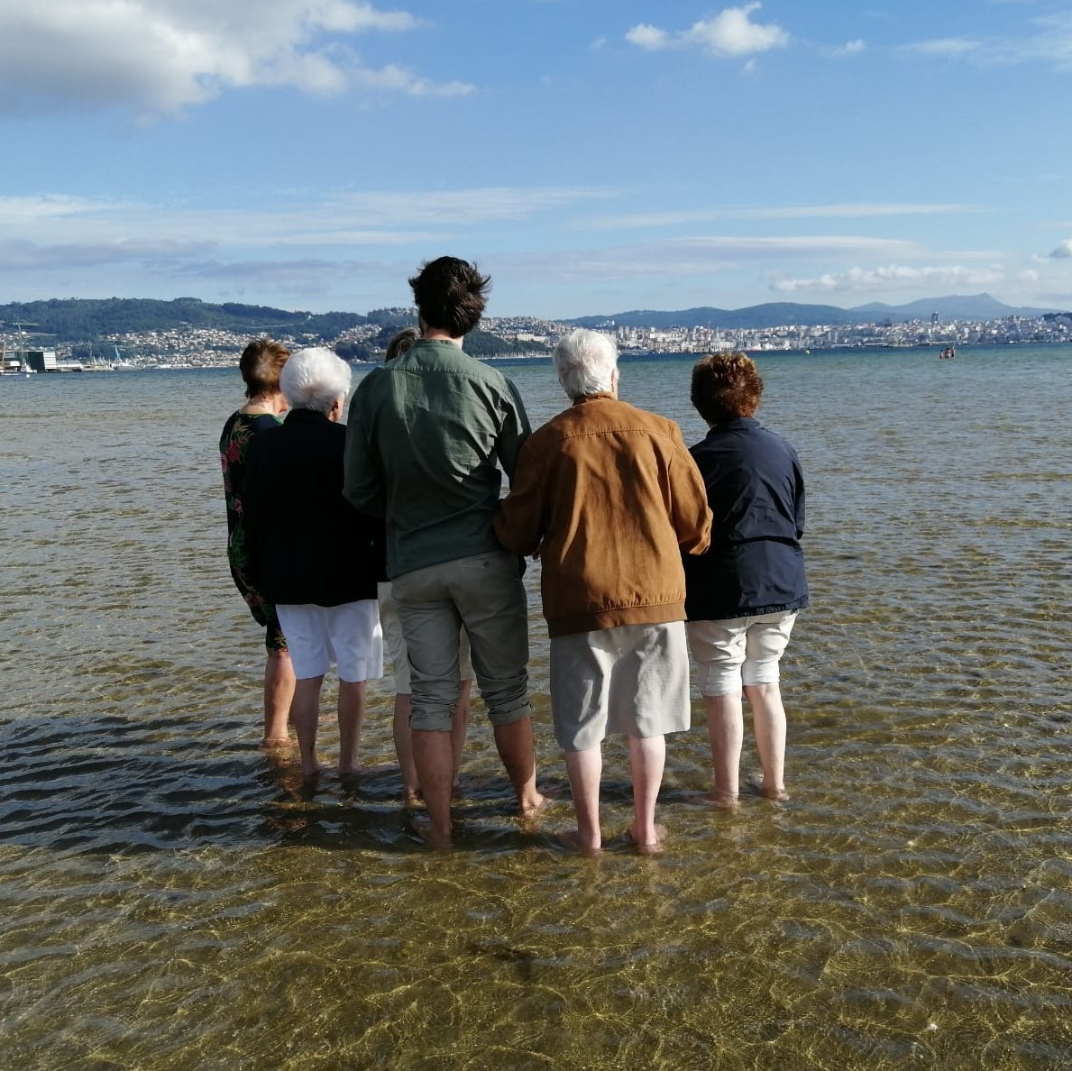 Salidas al entorno, un paseo por la playa